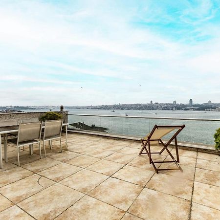 Ferienwohnung Duplex Flat W Panoramic Bosphorus View And Terrace Istanbul Exterior foto