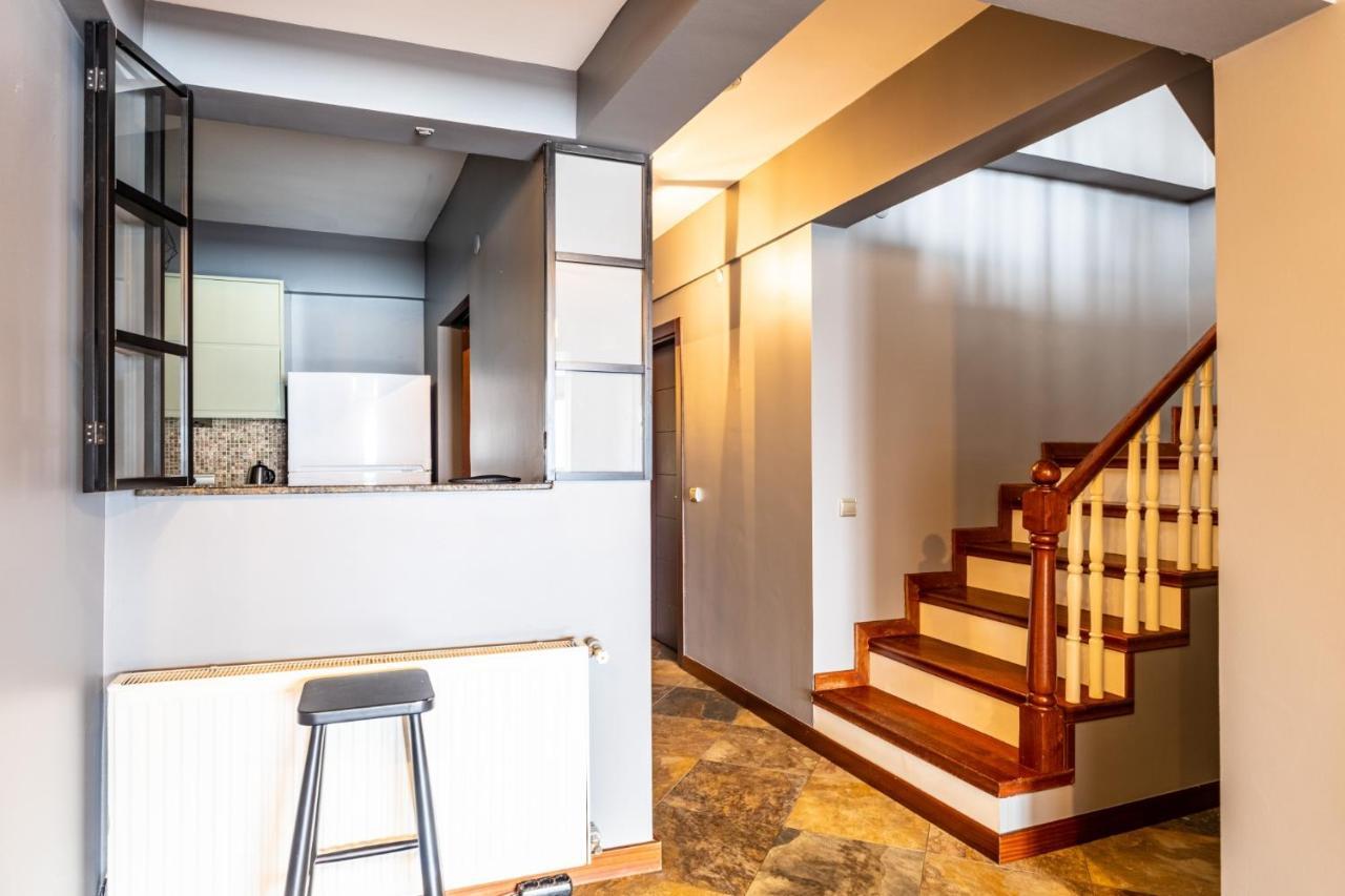 Ferienwohnung Duplex Flat W Panoramic Bosphorus View And Terrace Istanbul Exterior foto