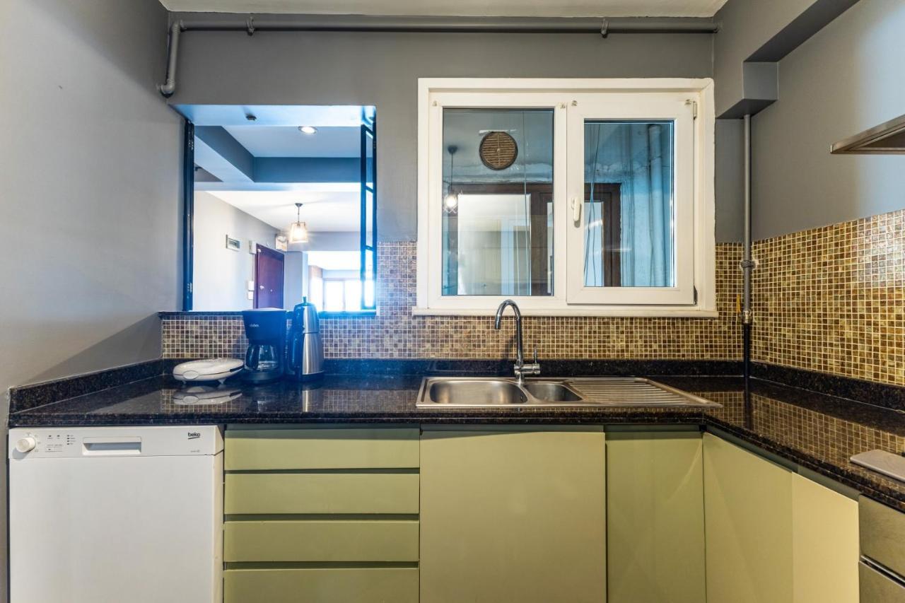 Ferienwohnung Duplex Flat W Panoramic Bosphorus View And Terrace Istanbul Exterior foto